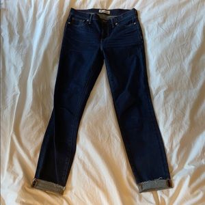 Madewell High rise skinny